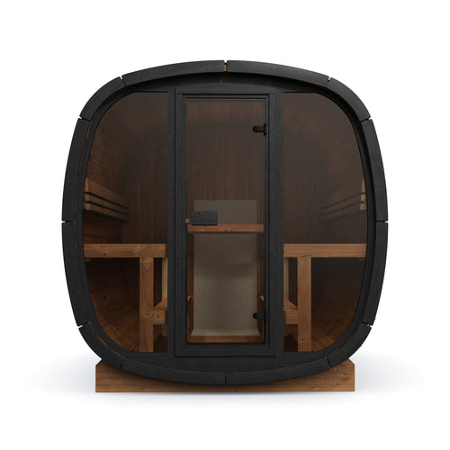 HAIN — Premium Gartensauna aus Thermoholz | 3–4 Personen