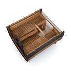 HAIN — Premium Gartensauna aus Thermoholz | 3–4 Personen