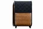 FLUR — Gartensauna aus Thermoholz | 2 Personen