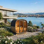 HAIN — Premium Gartensauna aus Thermoholz | 3–4 Personen