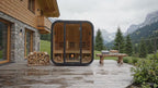 HAIN — Premium Gartensauna aus Thermoholz | 3–4 Personen